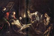 BASSANO, Jacopo Le Christ descendu de la Croix oil painting on canvas